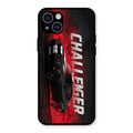 Dodge Challenger Glass Case Cover For iPhone 14