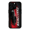 Dodge Challenger Glass Case Cover For iPhone 16 Pro Max