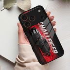Dodge Challenger Glass Case Cover For iPhone 17 Pro Max