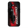 Dodge Challenger Glass Case Cover For iPhone 17