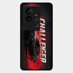 Dodge Challenger Glass Case Cover For Iqoo 11 5G