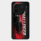 Dodge Challenger Glass Case Cover For Iqoo 12 5G