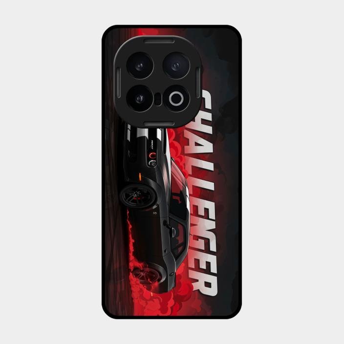 Dodge Challenger Glass Case Cover For Iqoo 13 5G