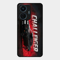 Dodge Challenger Glass Case Cover For Iqoo Z6 Lite 5G