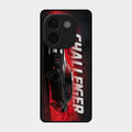 Dodge Challenger Glass Case Cover For Iqoo Z9S Pro 5G