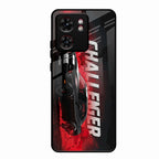 Dodge Challenger Glass Case Cover For Motorola Edge 40