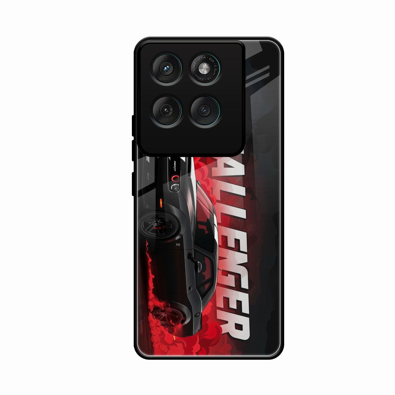 Dodge Challenger Glass Case Cover For Motorola Edge 60 Pro 5G
