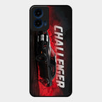 Dodge Challenger Glass Case Cover For Motorola G45 5G