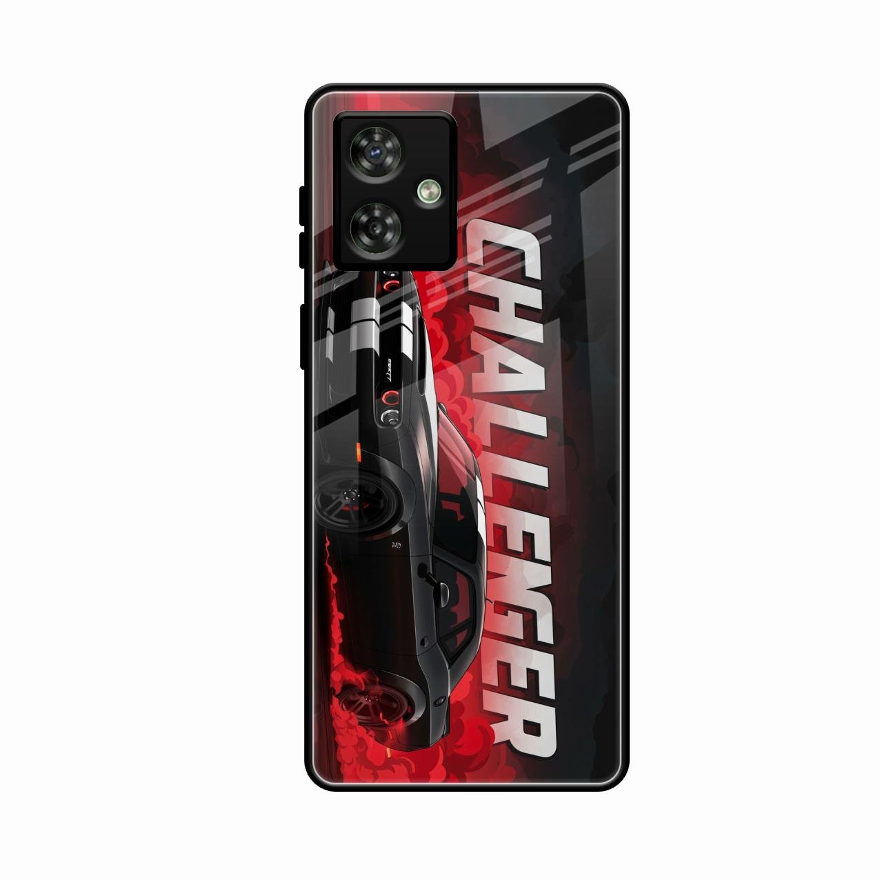 Dodge Challenger Glass Case Cover For Motorola G54 5G