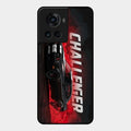 Dodge Challenger Glass Case Cover For Oneplus 10R 5G