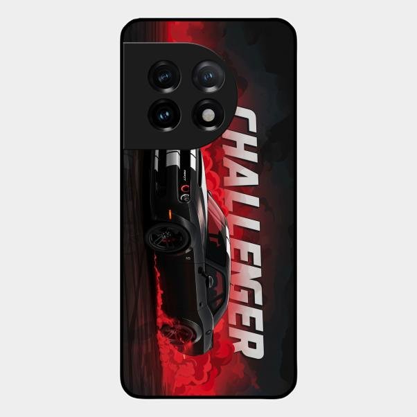 Dodge Challenger Glass Case Cover For Oneplus 11 5G