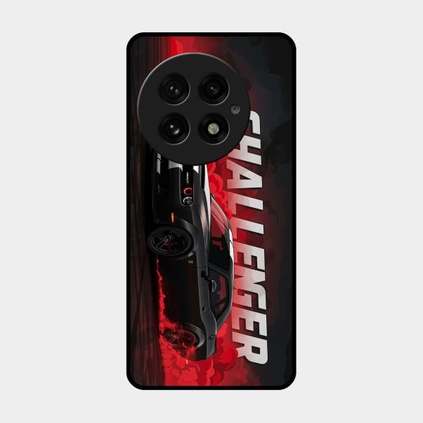 Dodge Challenger Glass Case Cover For Oneplus 13 5G