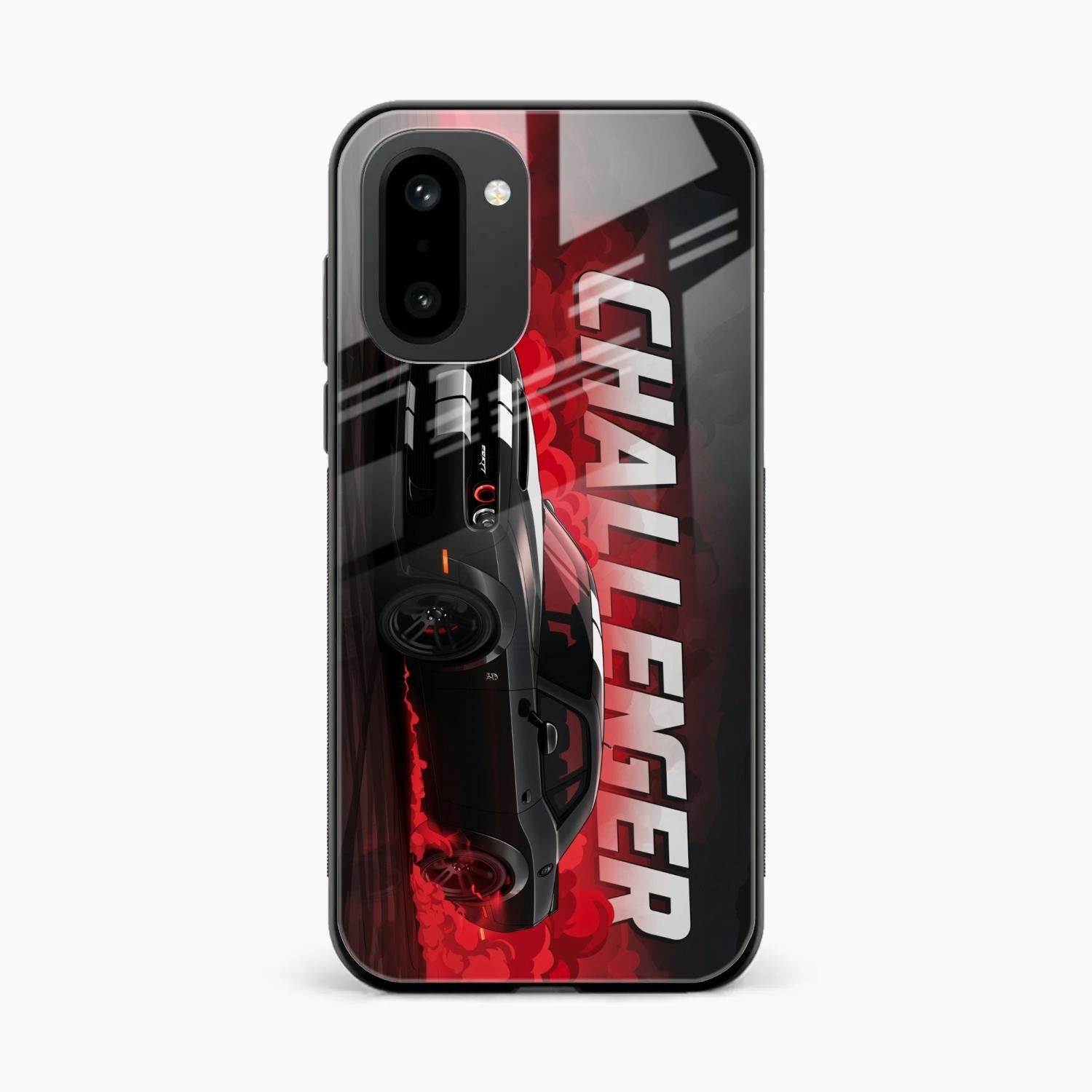 Dodge Challenger Glass Case Cover For OnePlus 15R 5G