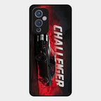 Dodge Challenger Glass Case Cover For Oneplus 9 5G