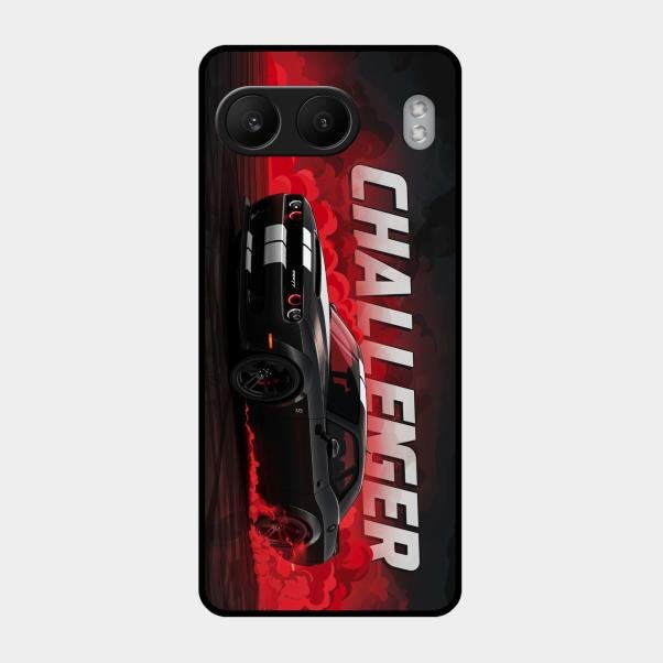 Dodge Challenger Glass Case Cover For Oneplus Nord 4 5G