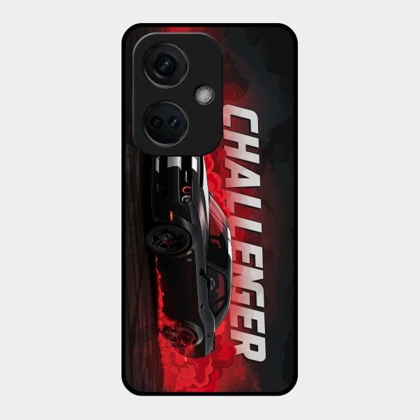 Dodge Challenger Glass Case Cover For Oneplus Nord Ce 3 5G