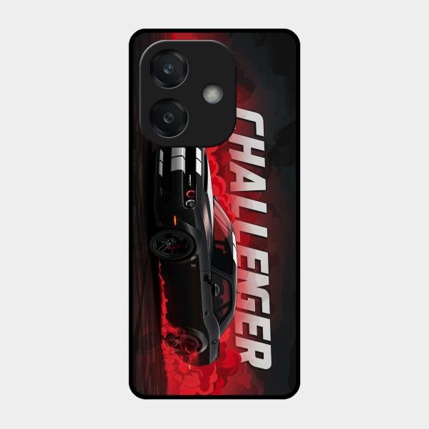 Dodge Challenger Glass Case Cover For Oppo A3X 5G