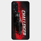 Dodge Challenger Glass Case Cover For Oppo A78 5G