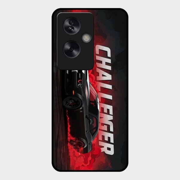Dodge Challenger Glass Case Cover For Oppo A79 5G