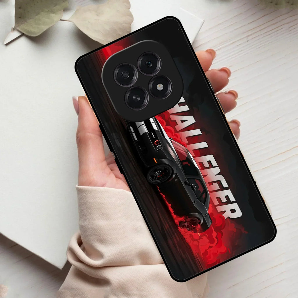 Dodge Challenger Glass Case Cover For Oppo - ShopOnCliQ