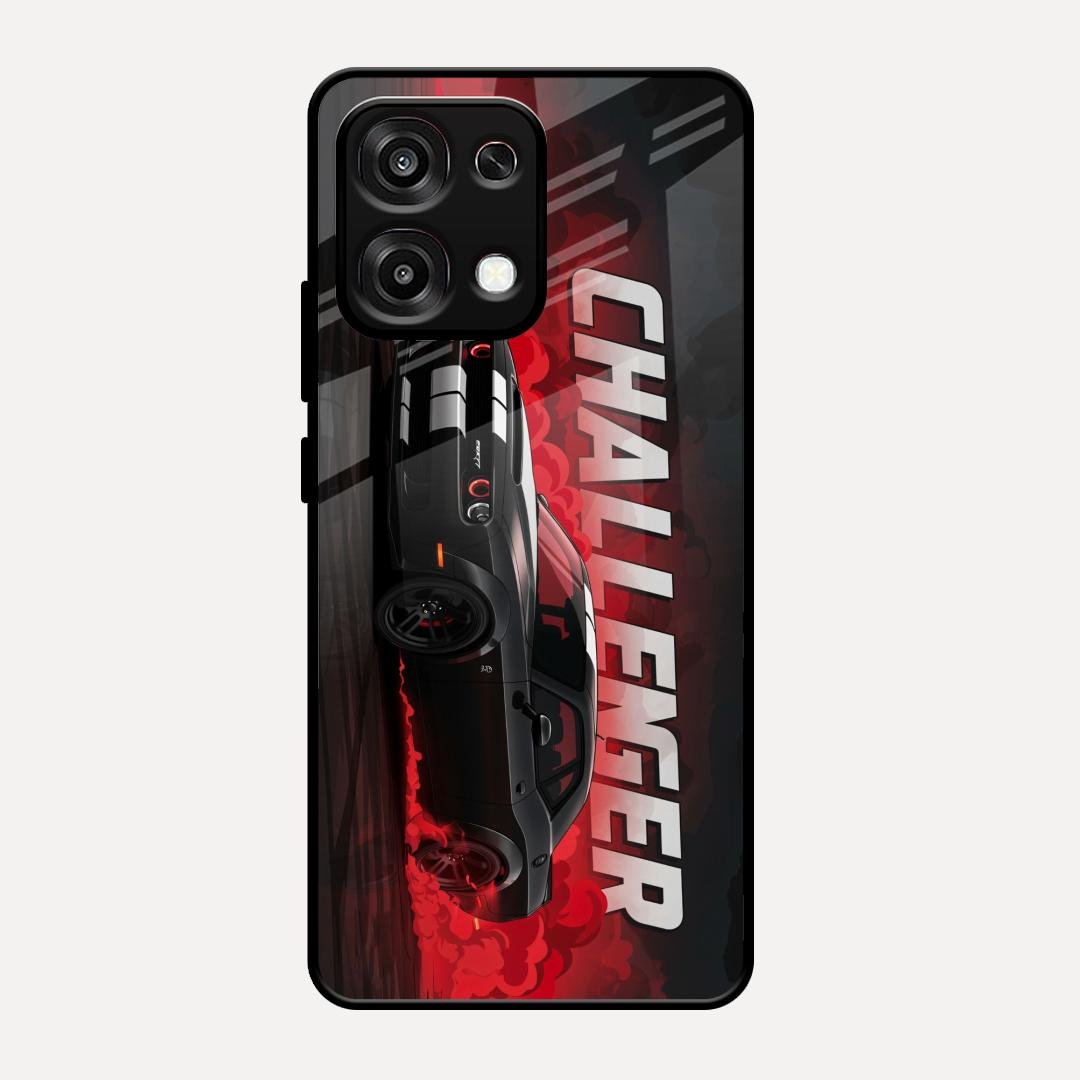Dodge Challenger Glass Case Cover For Oppo F31 5G