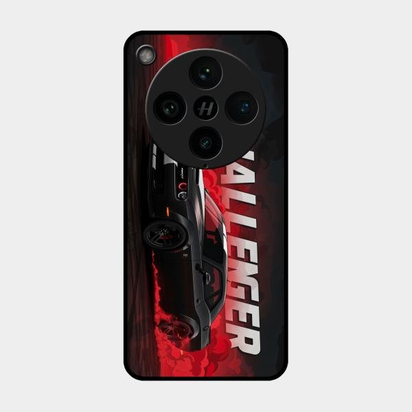 Dodge Challenger Glass Case Cover For Oppo Find X8 Pro 5G