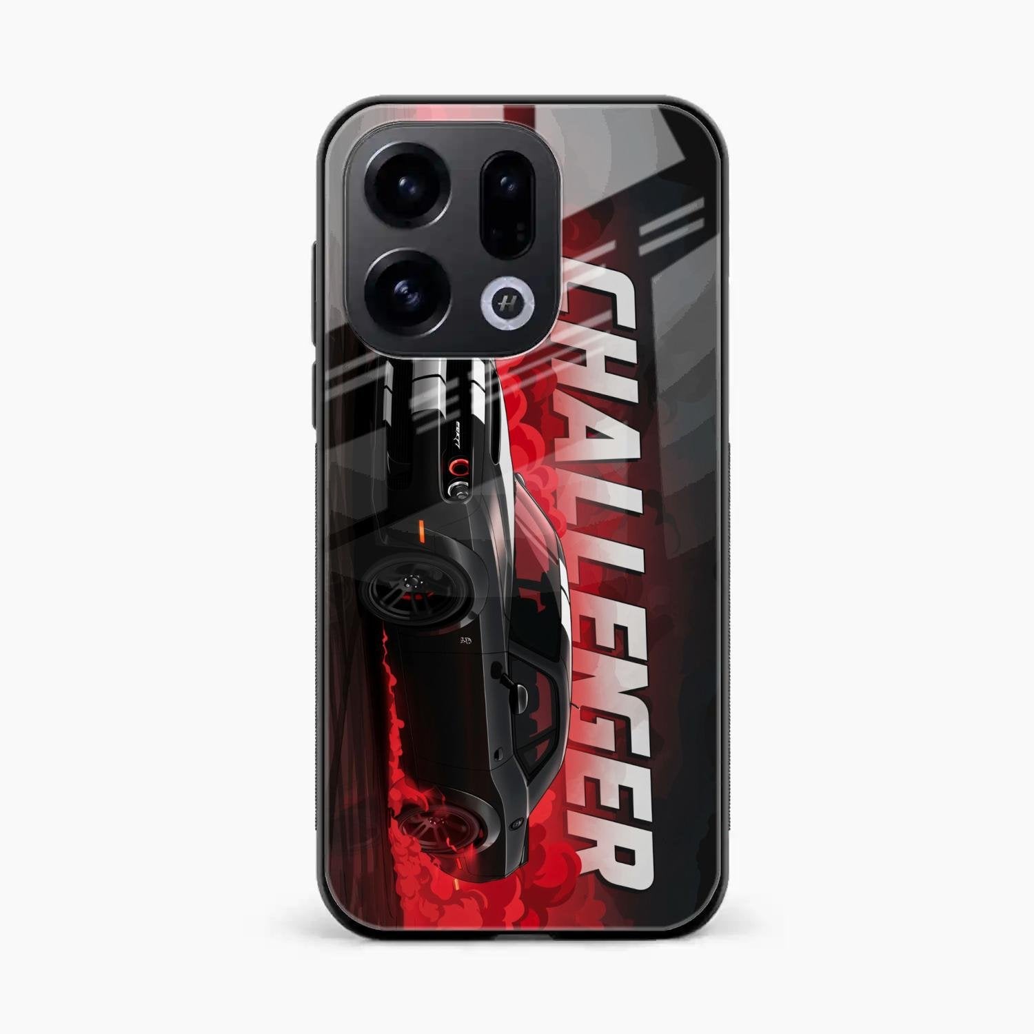 Dodge Challenger Glass Case Cover For Oppo Find X9 5G