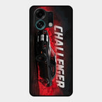 Dodge Challenger Glass Case Cover For Oppo K13 Turbo 5G