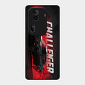 Dodge Challenger Glass Case Cover For Oppo Reno 11 Pro 5G