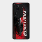 Dodge Challenger Glass Case Cover For Oppo Reno 11 Pro 5G