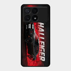 Dodge Challenger Glass Case Cover For Poco X6 Pro 5G