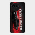 Dodge Challenger Glass Case Cover For Realme 11X 5G