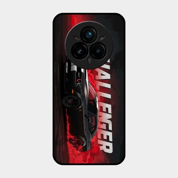 Dodge Challenger Glass Case Cover For Realme 14 Pro 5G