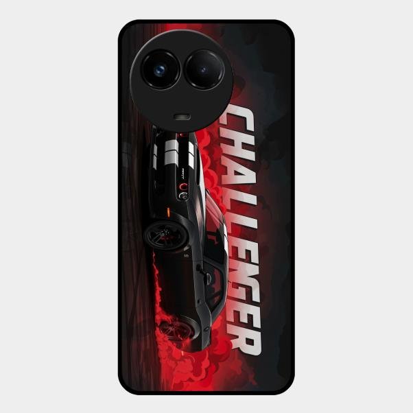Dodge Challenger Glass Case Cover For Realme C67 5G