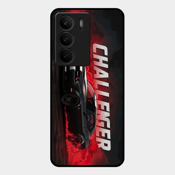 Dodge Challenger Glass Case Cover For Realme C75 5G