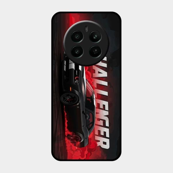 Dodge Challenger Glass Case Cover For Realme Narzo 70 Pro 5G
