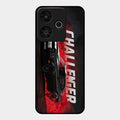 Dodge Challenger Glass Case Cover For Redmi 13 5G
