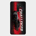 Dodge Challenger Glass Case Cover For Redmi 9 Prime