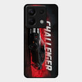 Dodge Challenger Glass Case Cover For Redmi Note 13 Pro 5G