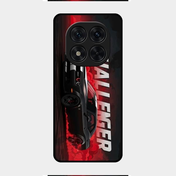 Dodge Challenger Glass Case Cover For Redmi Note 14 Pro 5G