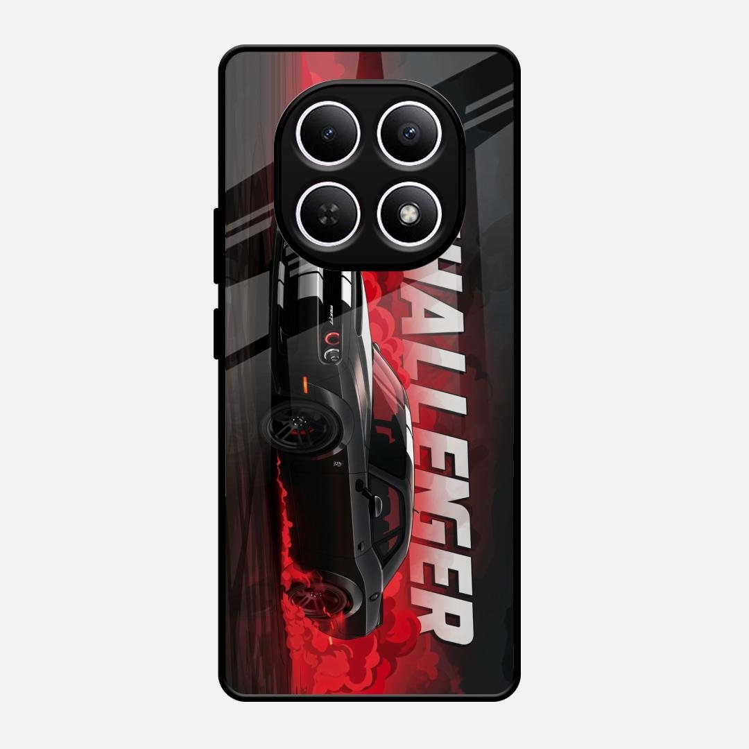 Dodge Challenger Glass Case Cover For Redmi Note 15 5G