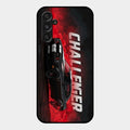 Dodge Challenger Glass Case Cover For Samsung Galaxy F34 5G