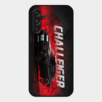 Dodge Challenger Glass Case Cover For Samsung Galaxy M34 5G