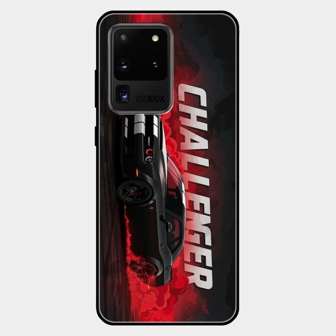 Dodge Challenger Glass Case Cover For Samsung Galaxy S20 Ultra