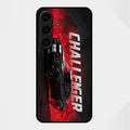 Dodge Challenger Glass Case Cover For Samsung Galaxy S25 FE 5G