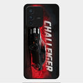 Dodge Challenger Glass Case Cover For Vivo V23 5G