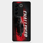 Dodge Challenger Glass Case Cover For Vivo V27 Pro 5G
