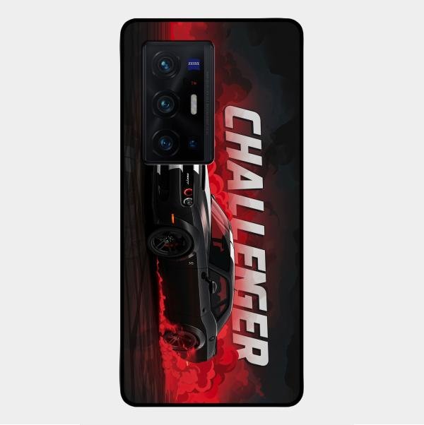 Dodge Challenger Glass Case Cover For Vivo X70 Pro Plus 5G