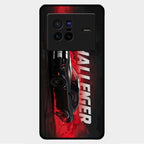 Dodge Challenger Glass Case Cover For Vivo X80 5G