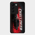 Dodge Challenger Glass Case Cover For Vivo Y200E 5G